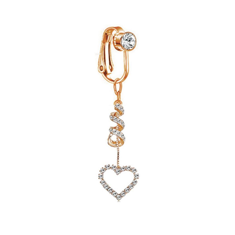 Body Jewelry Earrings - Klips na pępek, klips na chrząstkę