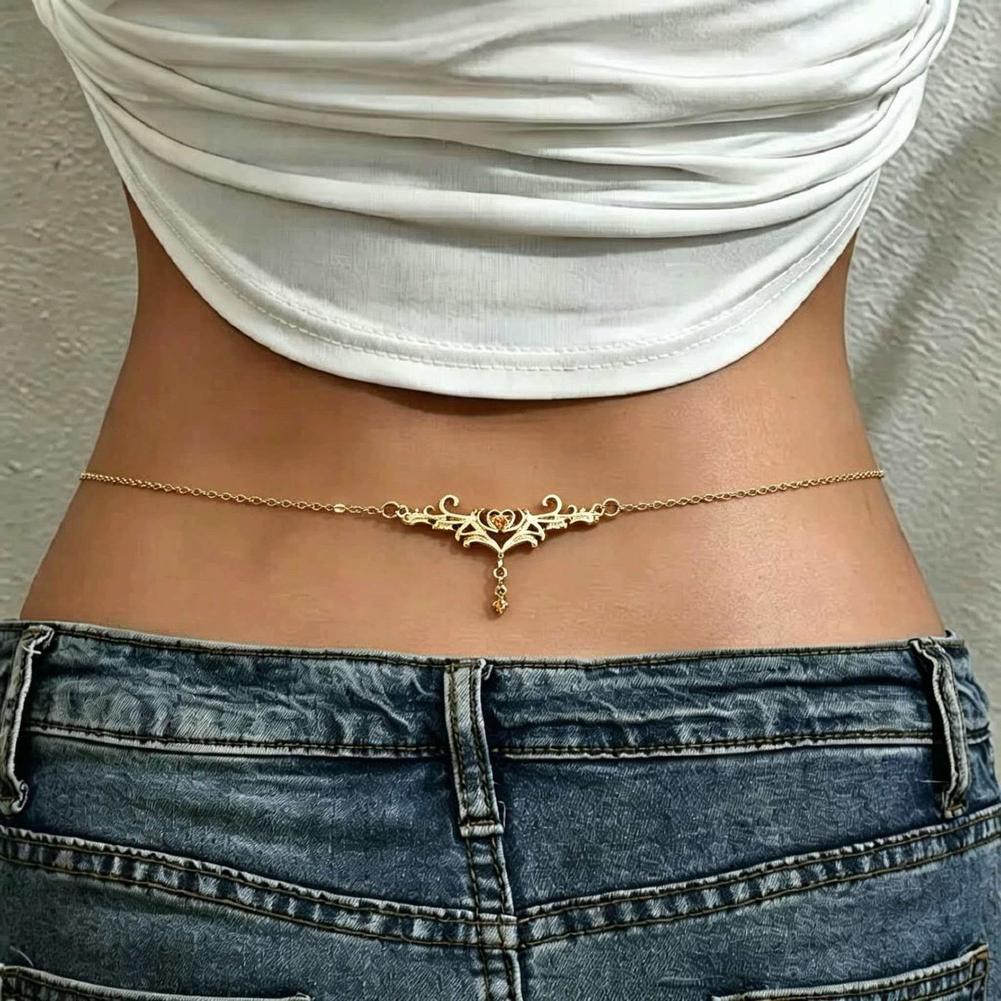 Body Jewelry Usa - Damski łańcuszek na talię, elegancki i