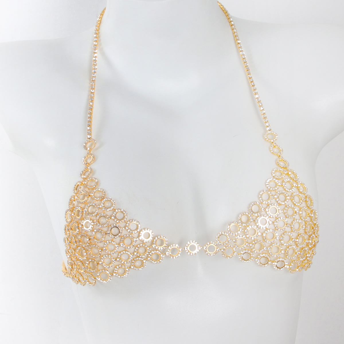 Modny okrągły łączący lekki lu – Body Jewelry Gold recenzja i cena