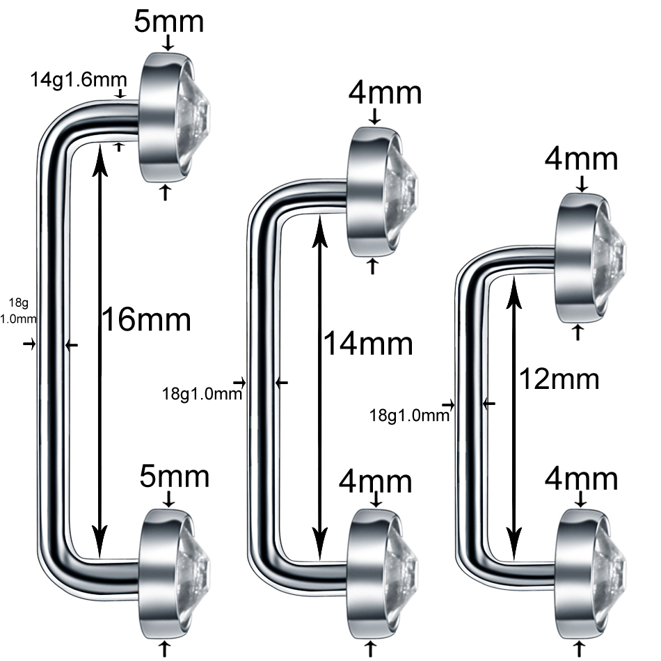 10 sztuk/partia G23 tytanu Sur – Body Jewelry Dermal recenzja i cena