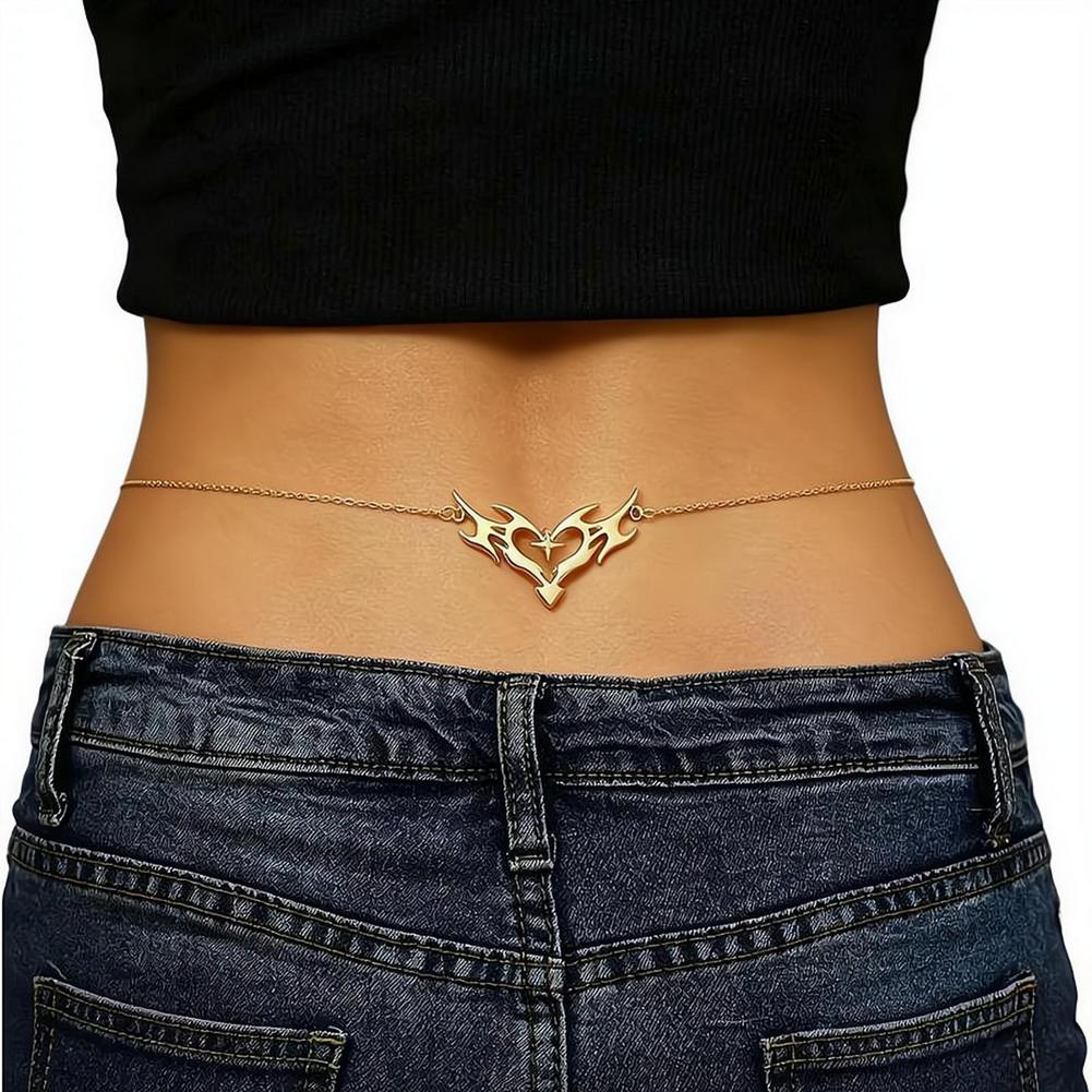 Gotycki Łańcuszek na Pas dla K – Body Jewelry Outfit recenzja i cena