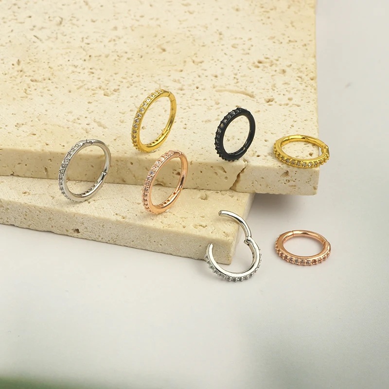 Kolczyk do nosa 16G z przezroc – Body Jewelry Earrings recenzja i cena