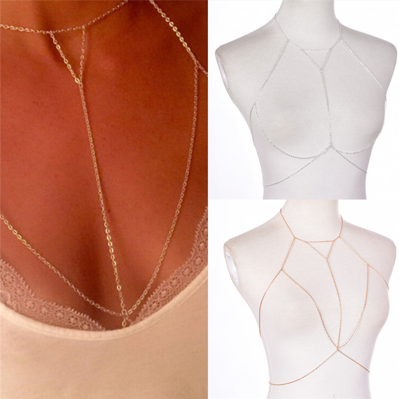 Złote srebrne modne ogniwo sta – Body Jewelry Gold recenzja i cena
