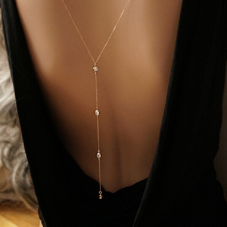 Nowy Seksowny Naszyjnik z Cyrk – Body Jewelry Outfit recenzja i cena