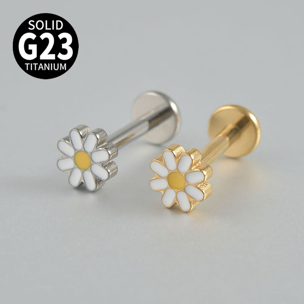 2-1 SZT. Tytanowe Kolczyki Szt – Body Jewelry Threadless recenzja i cena