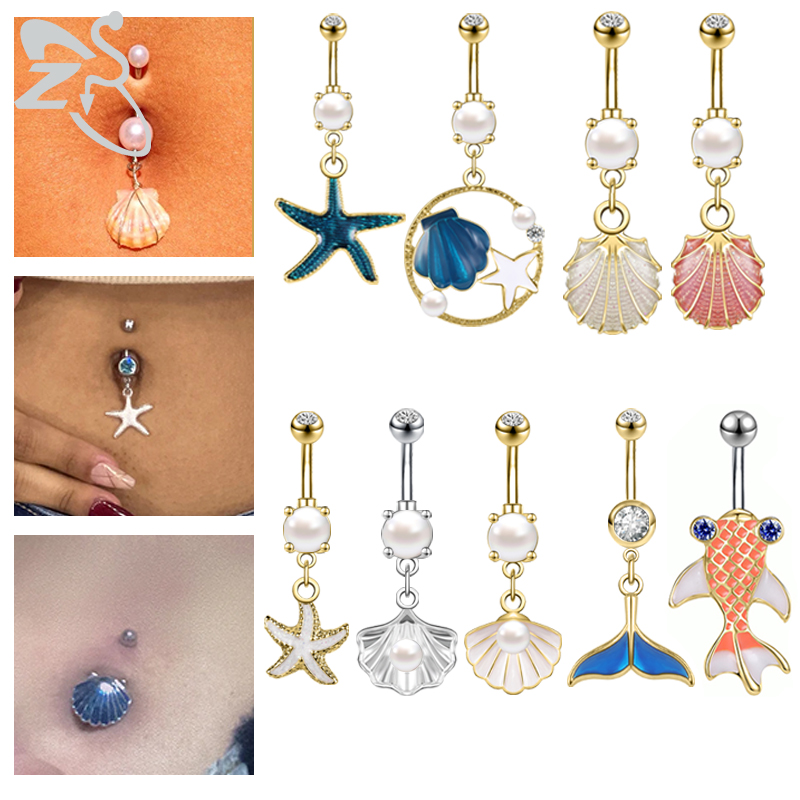 ZS 1PC 14G 316L kolczyk do pęp – Zs Body Jewelry recenzja i cena