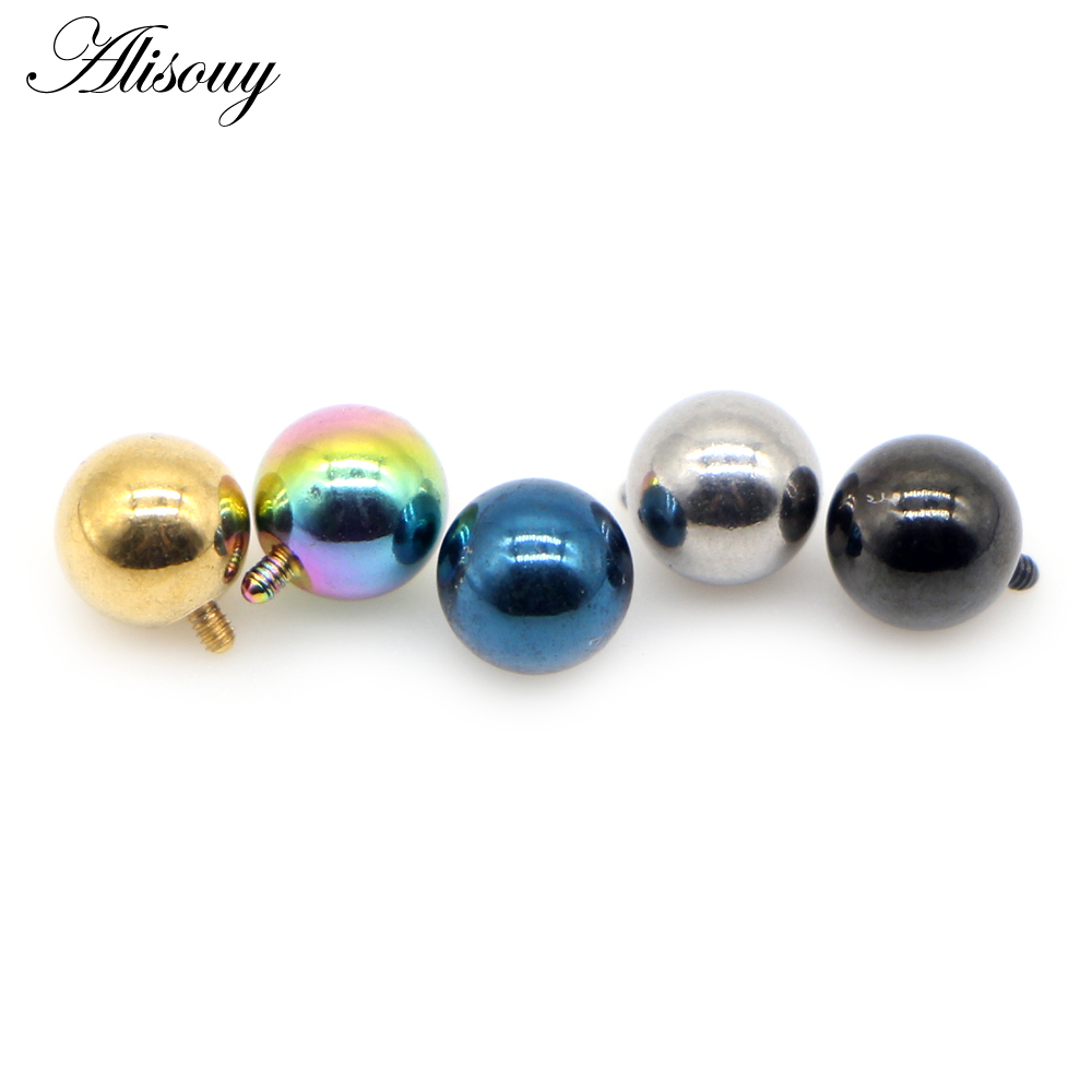 Alisouy 2PCS 3/4/5/6mm 16G Kul – Body Jewelry Dermal recenzja i cena