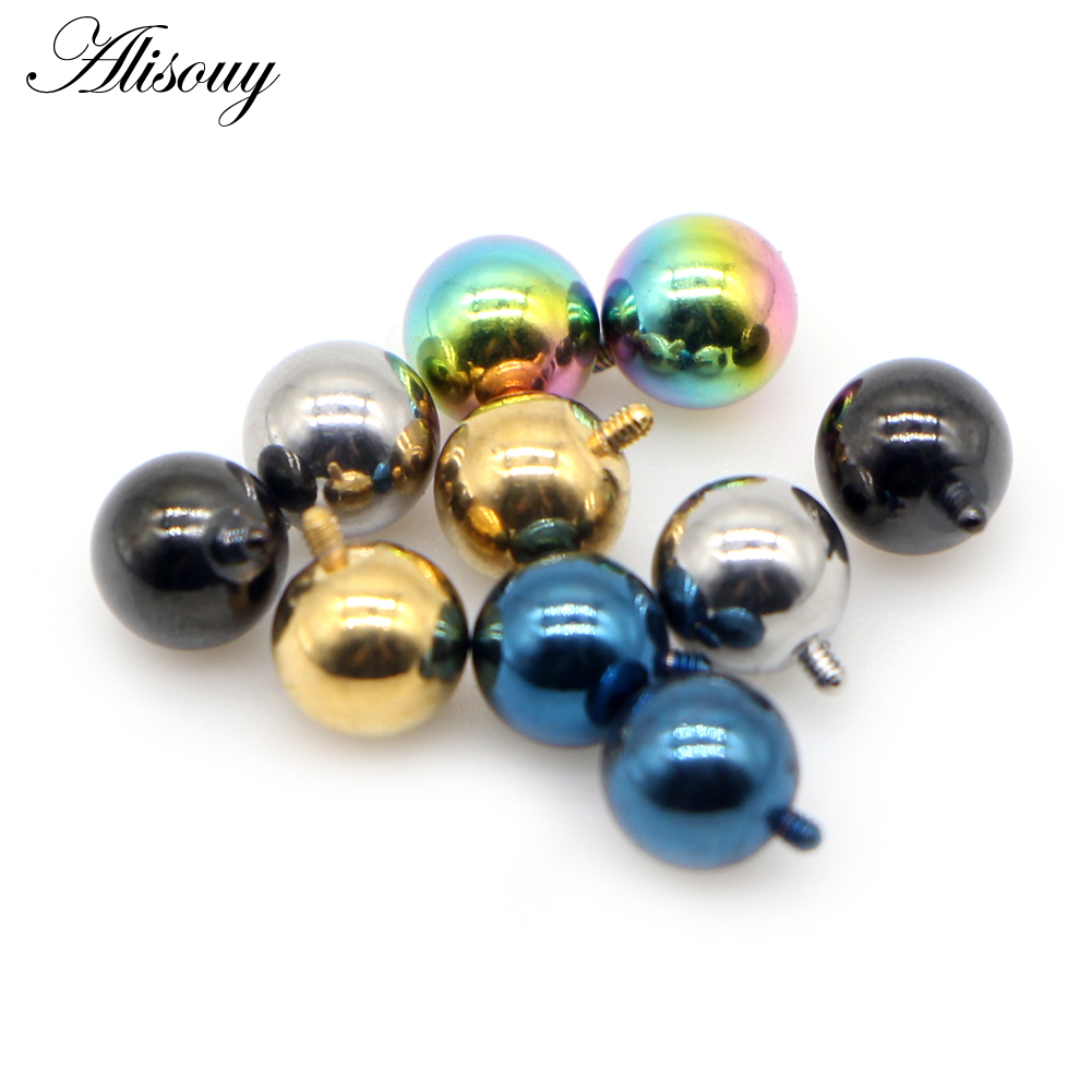 Alisouy 2PCS 3/4/5/6mm 16G Kul – Body Jewelry Dermal recenzja i cena