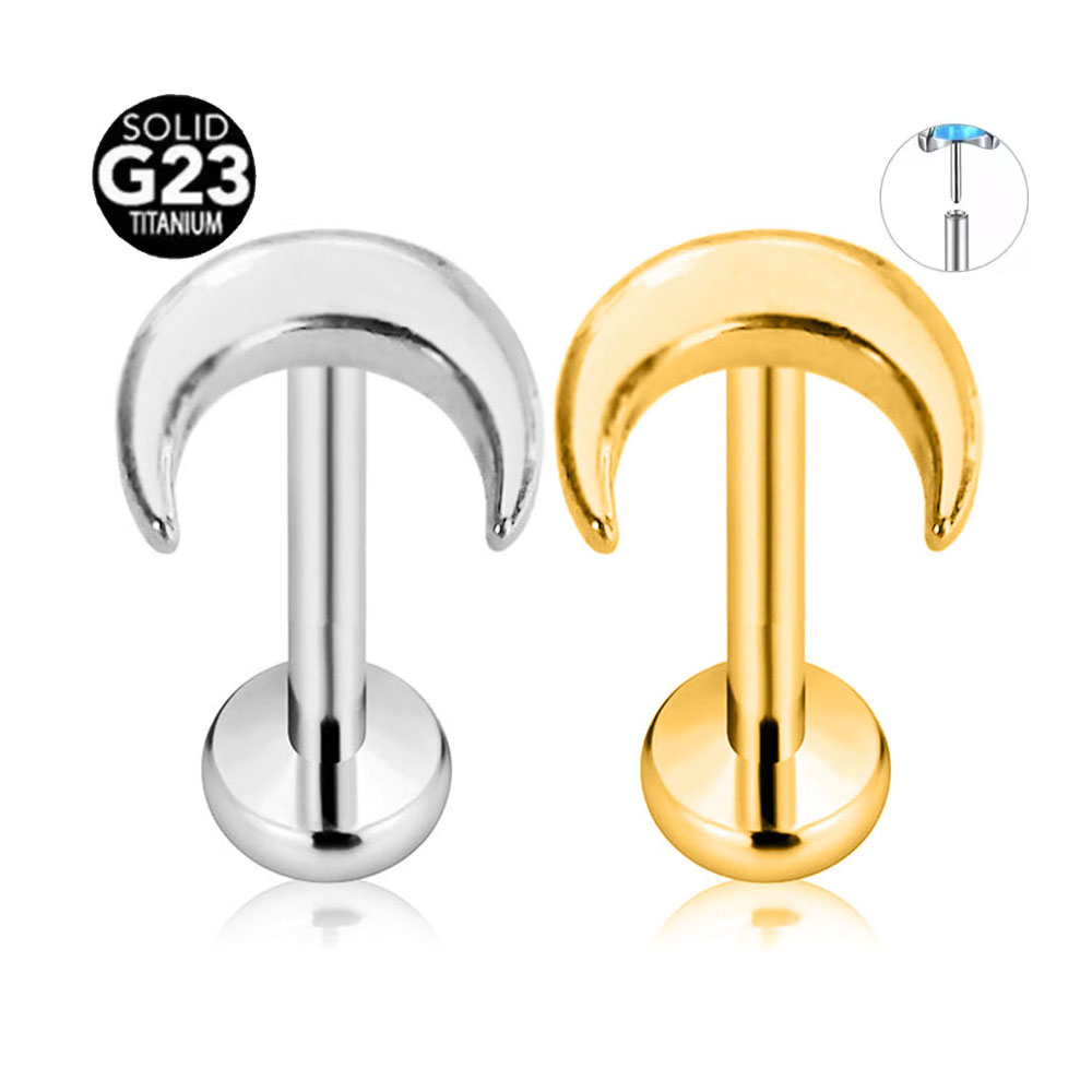 ASTM F136 G23 Titanium Shiny C – Body Jewelry Threadless recenzja i cena