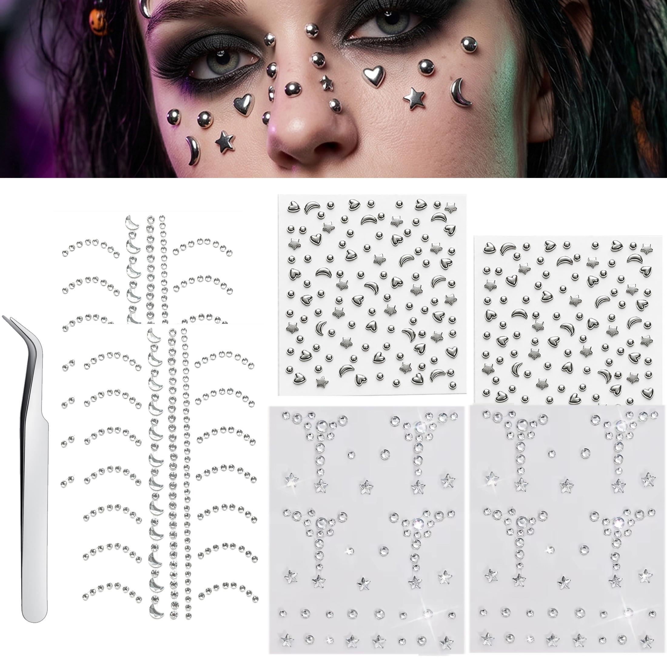 Sztuczne kolczyki, naklejane k – Body Jewelry Nose Studs recenzja i cena