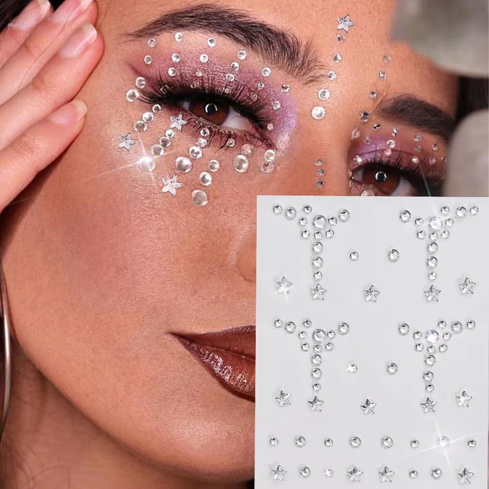 Sztuczne kolczyki, naklejane k – Body Jewelry Nose Studs recenzja i cena