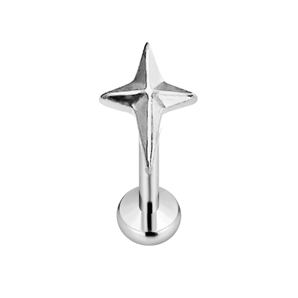 ASTM F136 G23 Titanium Star Cr – Body Jewelry Threadless recenzja i cena