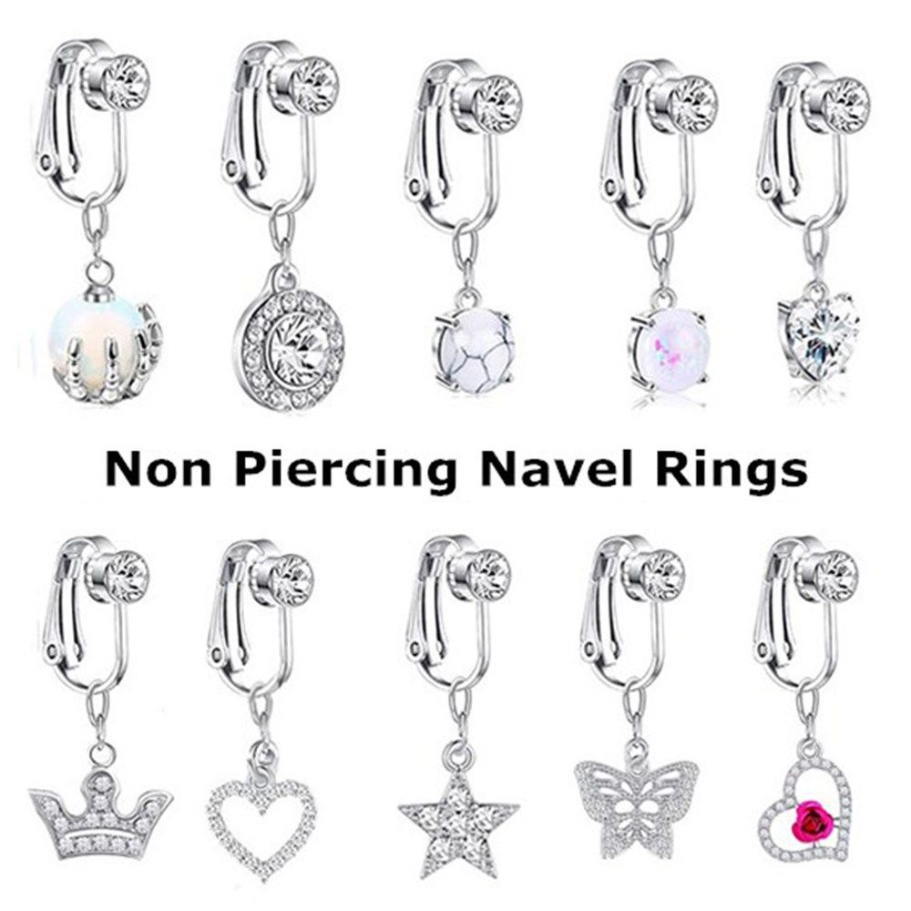 Klipsy w kształcie motyla, kol – Body Jewelry Earrings recenzja i cena