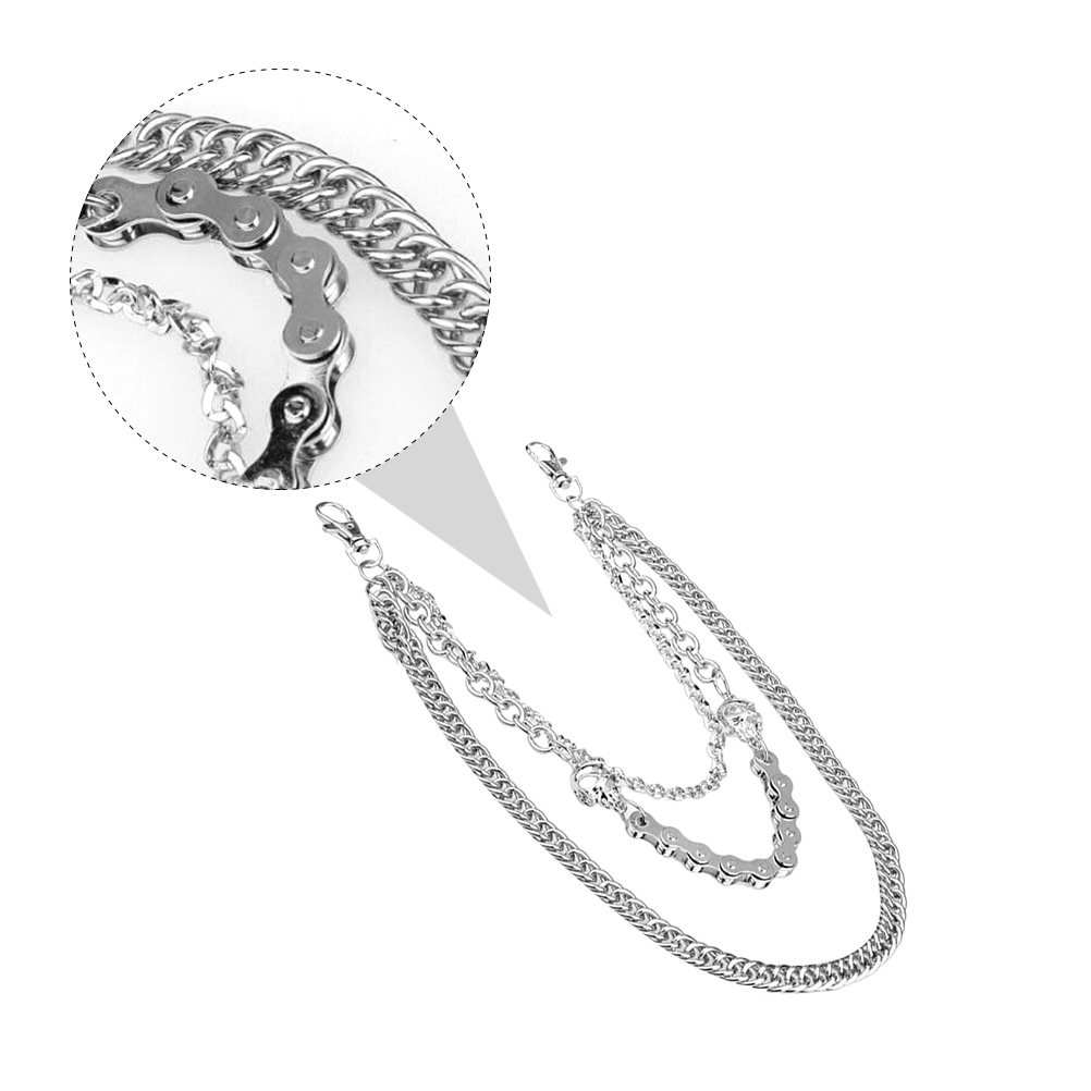1 szt. Męski srebrny łańcuch d – Body Jewelry Ideas recenzja i cena