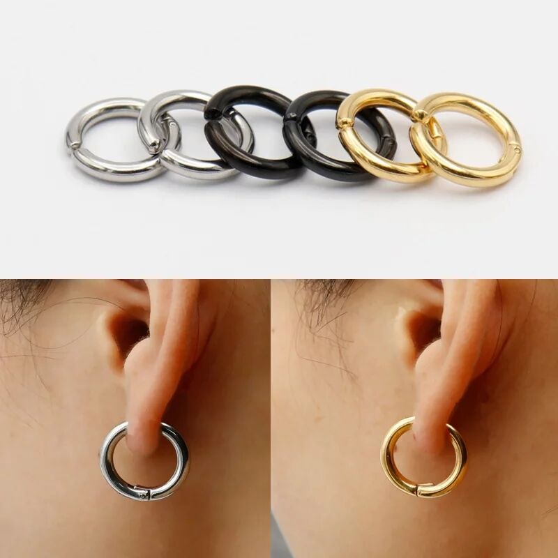 2/6 sztuk fałszywe kolczyki Hu – Body Jewelry Earrings recenzja i cena