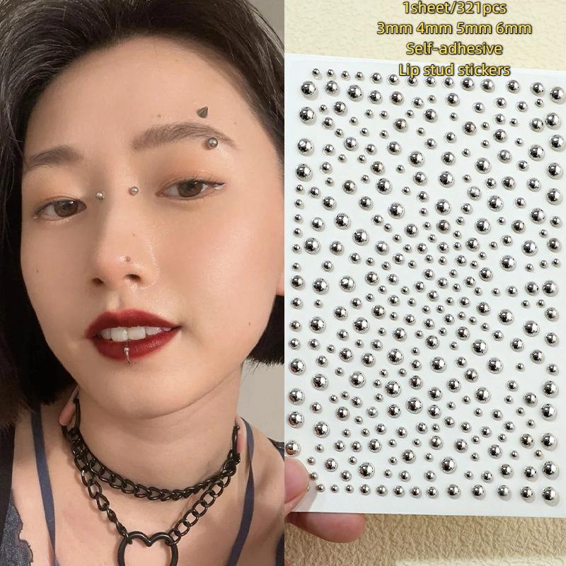 321 szt. Naklejki na sztuczne  – Body Jewelry Nose Studs recenzja i cena