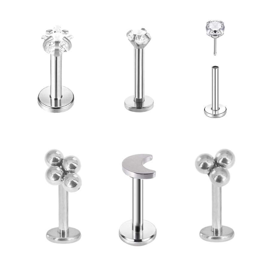 1Pc kulka ze stali chirurgiczn – Body Jewelry Threadless recenzja i cena