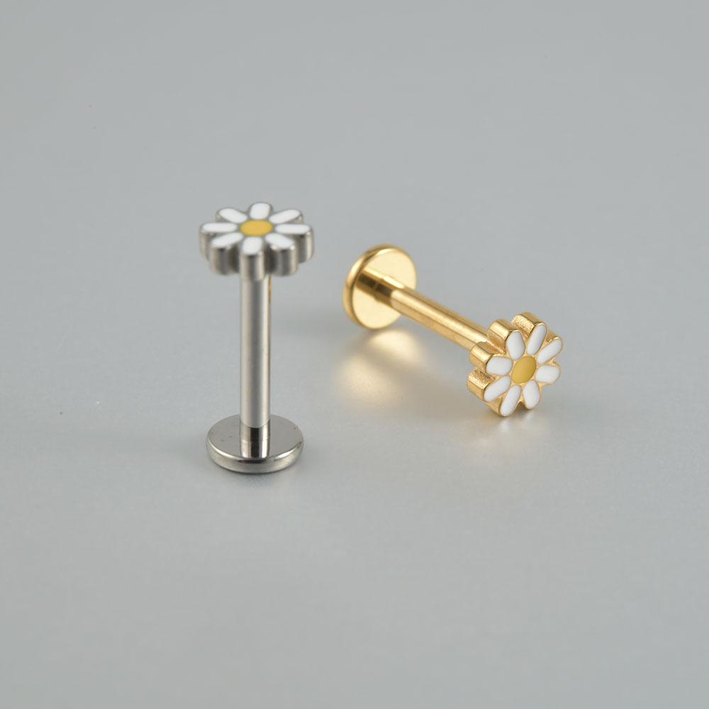 1PC G23 tytanowy bezgwintowy P – Body Jewelry Threadless recenzja i cena