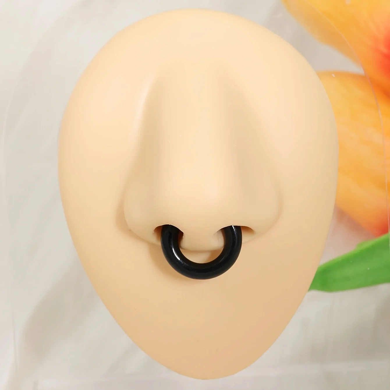 1 szt. Przesadzony pierścień d – Body Jewelry Earrings recenzja i cena