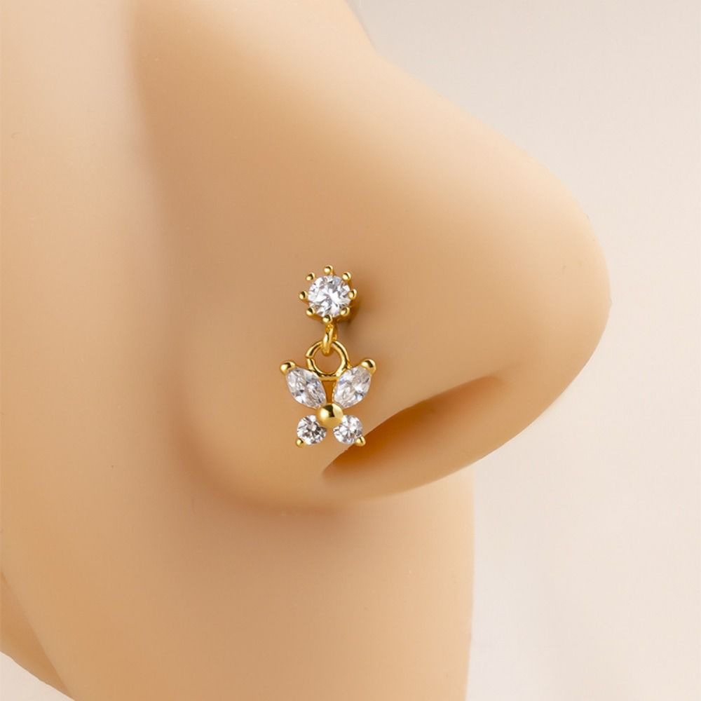 Kolczyki do nosa ze stali nier – Body Jewelry Nose Studs recenzja i cena