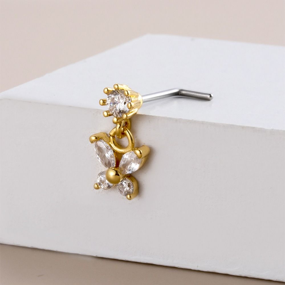Kolczyki do nosa ze stali nier – Body Jewelry Nose Studs recenzja i cena