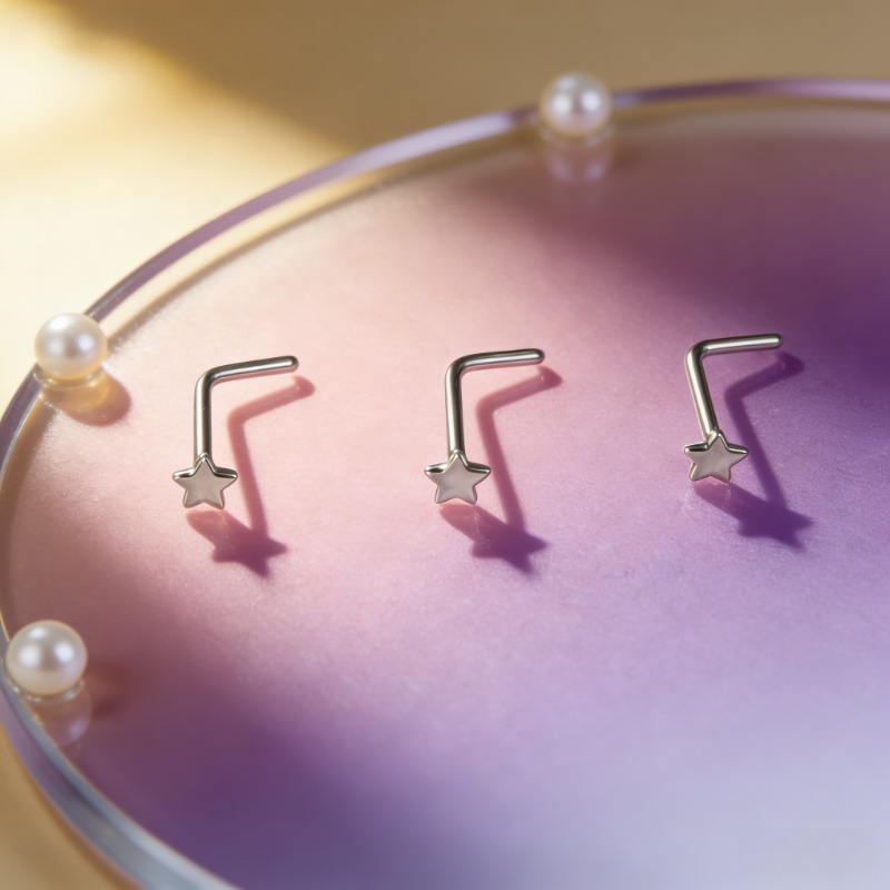 1 szt. Modny, słodki i stylowy – Body Jewelry Nose Studs recenzja i cena