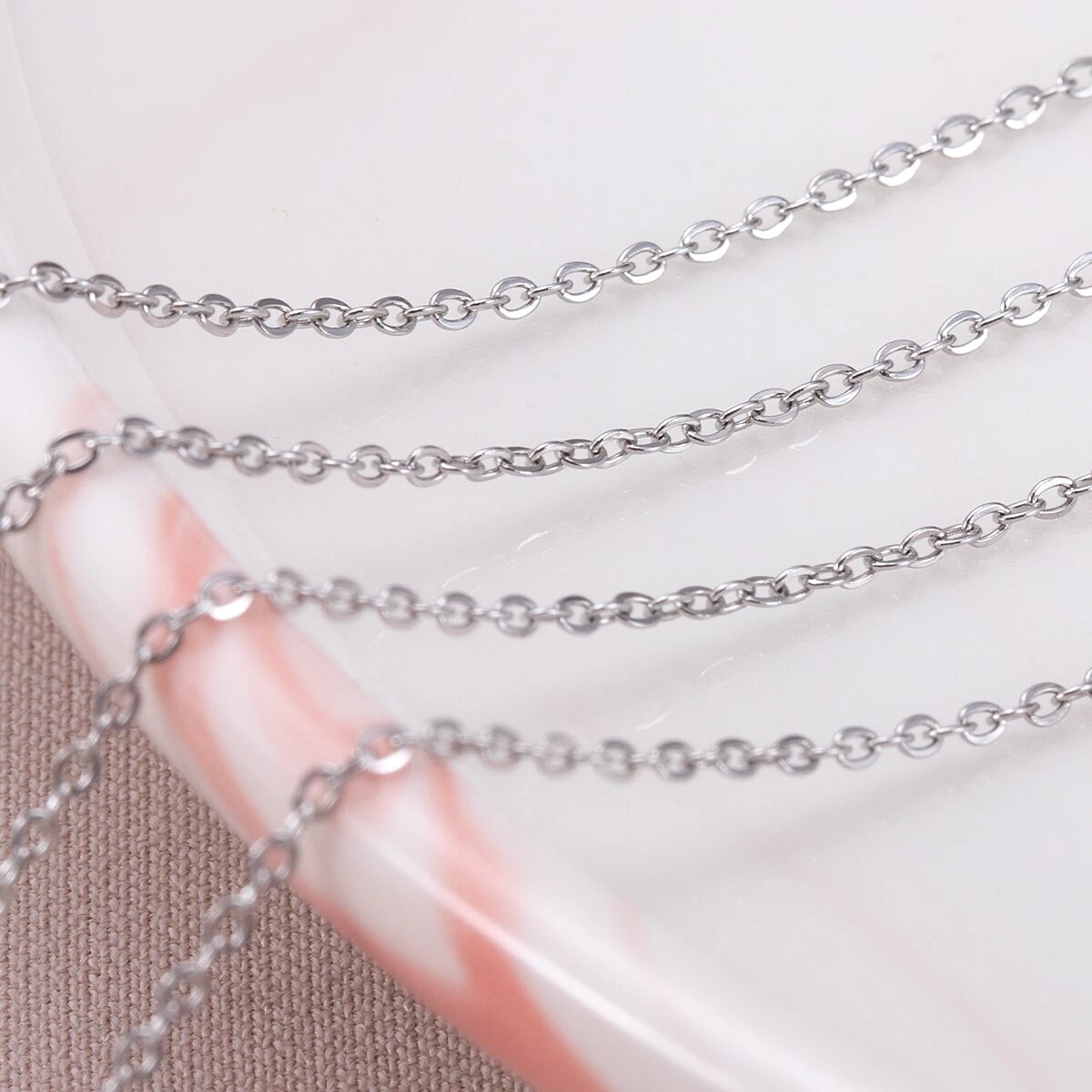 10 metrów cienkich łańcuszków  – Body Jewelry Usa recenzja i cena