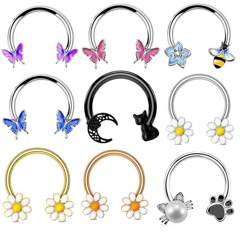 Kolczyk do przegrody nosowej 1 – Body Jewelry Earrings recenzja i cena