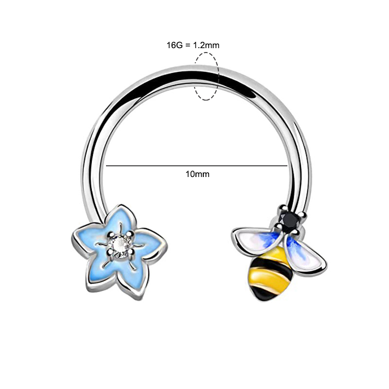 Kolczyk do przegrody nosowej 1 – Body Jewelry Earrings recenzja i cena