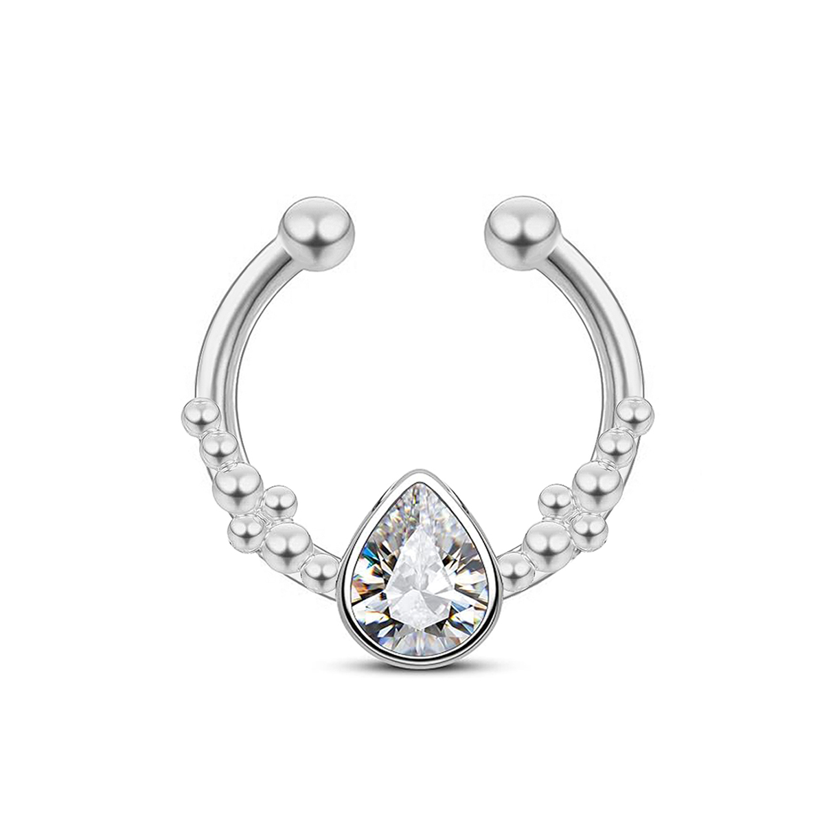 Podkowa ze stali nierdzewnej k – Body Jewelry Nose Studs recenzja i cena
