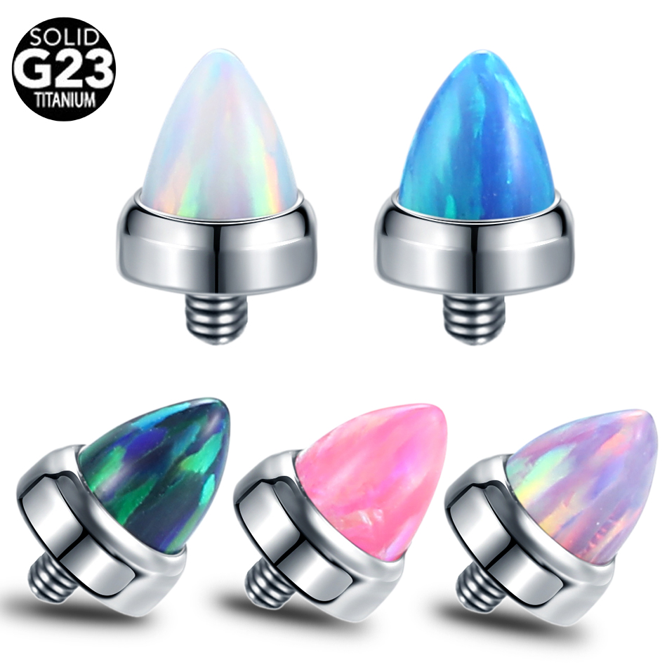 1PC zestaw pazurów tytanowych  – Body Jewelry Dermal recenzja i cena