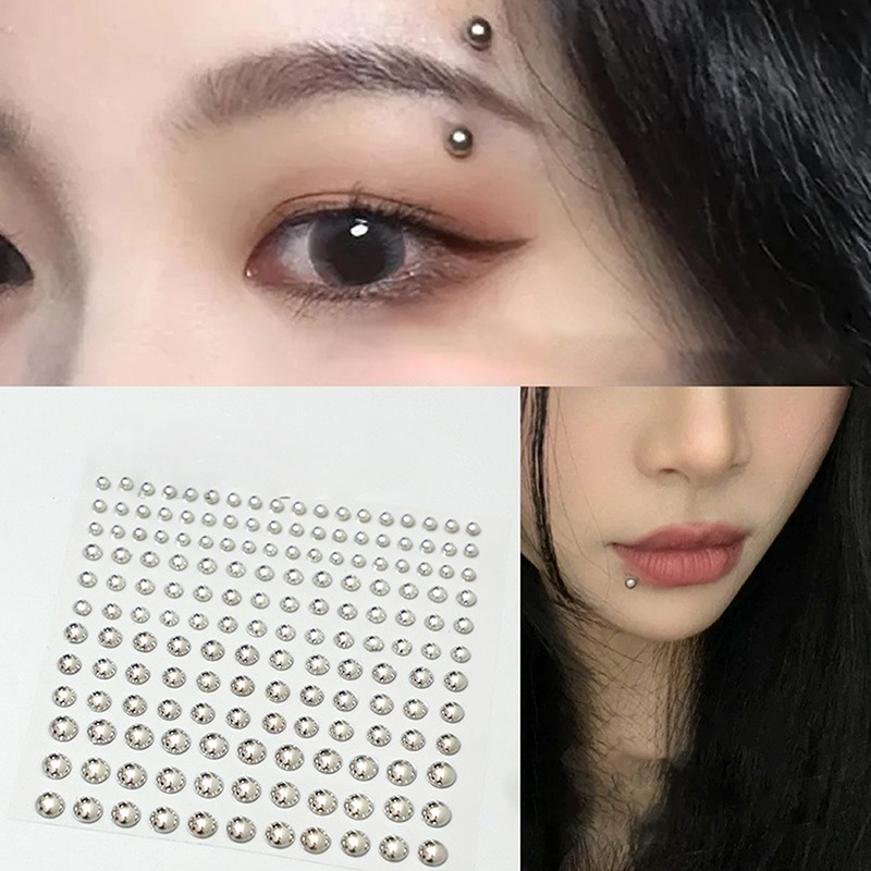 Naklejka diamentowa imitująca  – Body Jewelry Nose Studs recenzja i cena