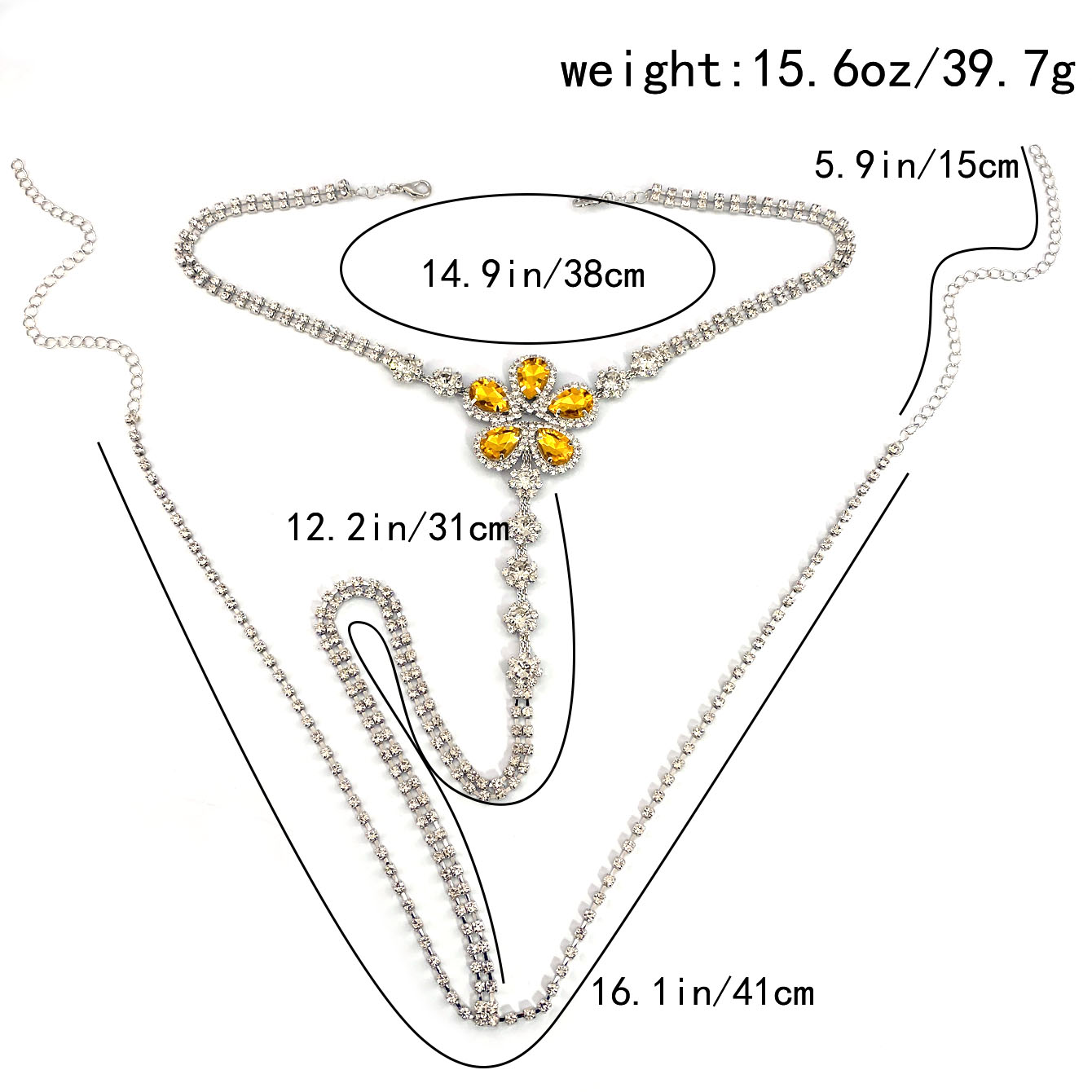 1 szt. Seksowny zestaw stringó – Body Jewelry Usa recenzja i cena