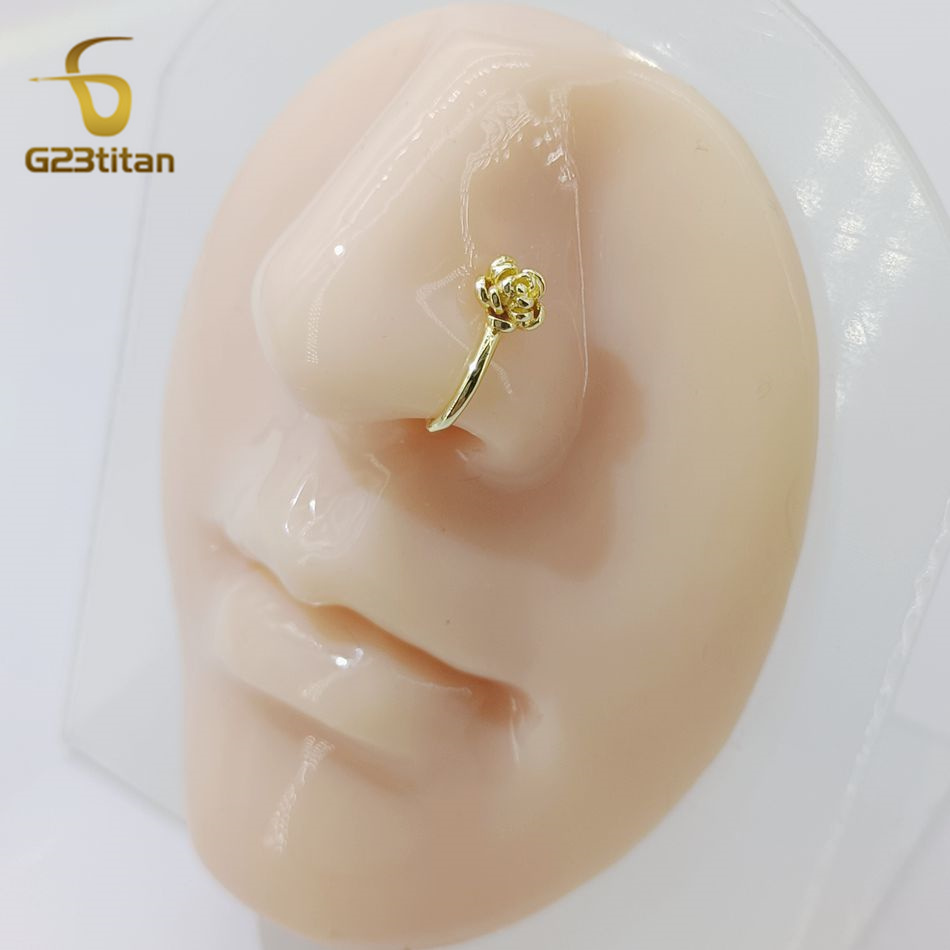 1 szt. Kryształowy Miedziany K – Body Jewelry Nose Studs recenzja i cena
