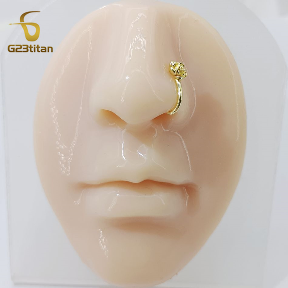1 szt. Kryształowy Miedziany K – Body Jewelry Nose Studs recenzja i cena