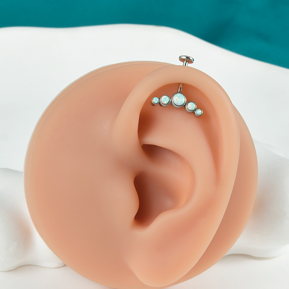 1 szt. Stal chirurgiczna klejn – Body Jewelry Threadless recenzja i cena