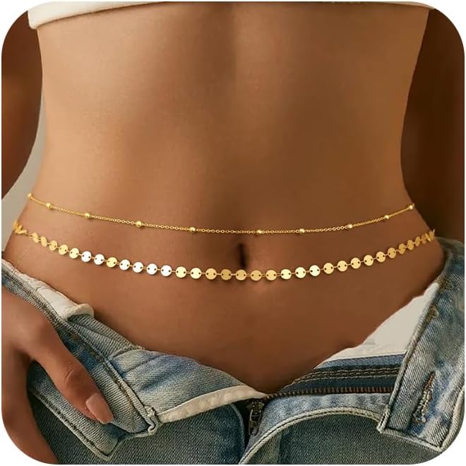 Posrebrzany Pozłacany Łańcusze – Body Jewelry Gold recenzja i cena